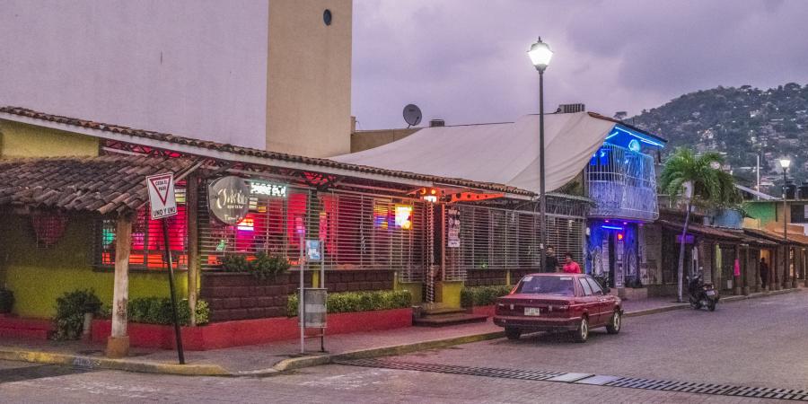 Ixtapa Zihuatanejo Downtown Nightlife 