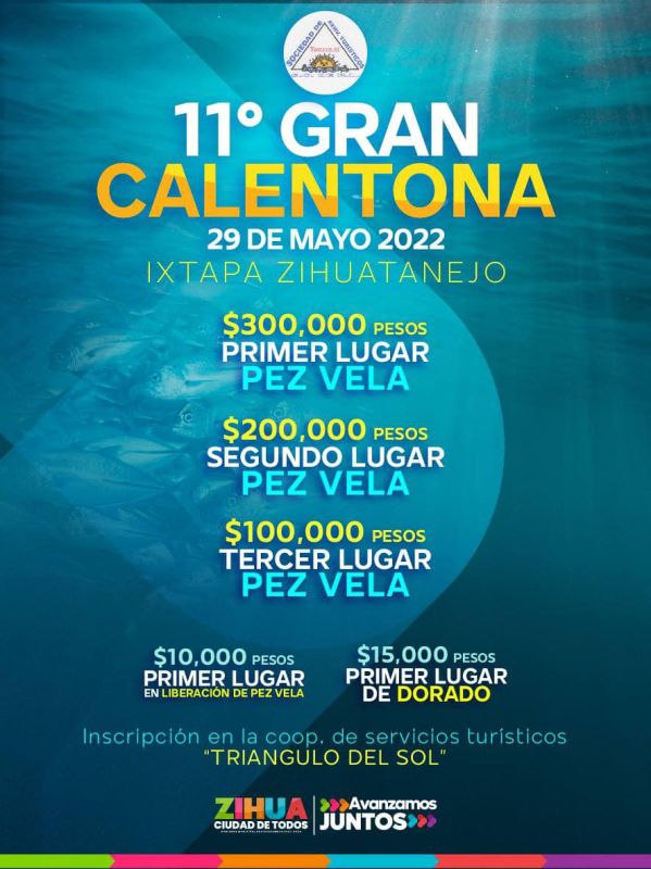 11a Grán Calentona Zihuatanejo 2022