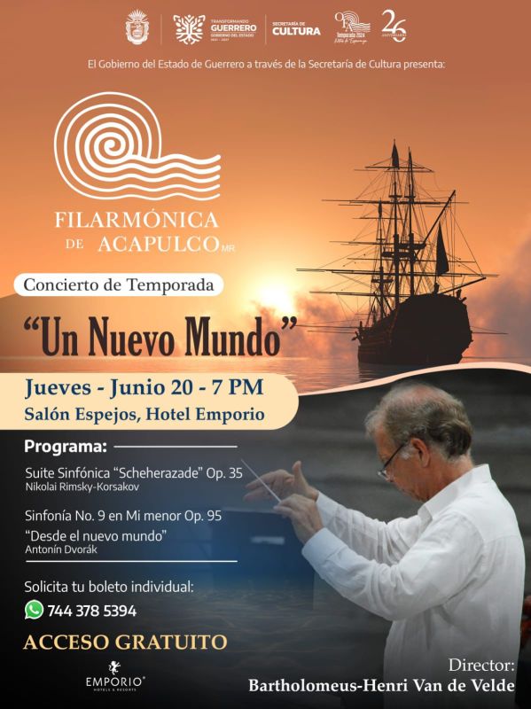 Concierto de Temporada Un Nuevo Mundo