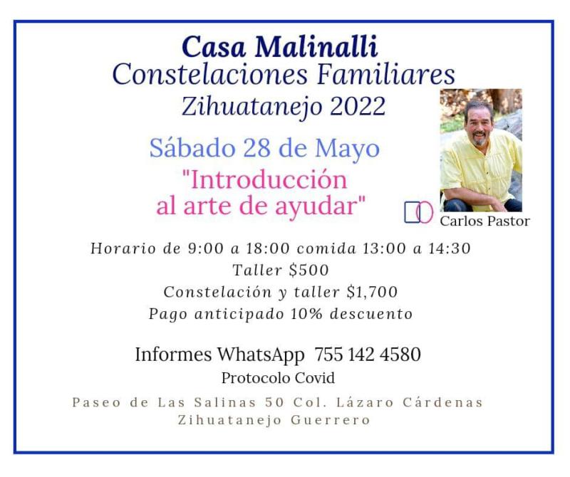 Constelaciones Familiares en Zihuatanejo 2022