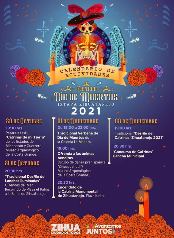 Festival de Día de Muertos Ixtapa-Zihuatanejo 2021