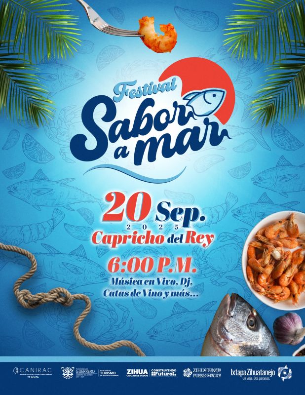 Festival Sabor A Mar Ixtapa Zihuatanejo 2025