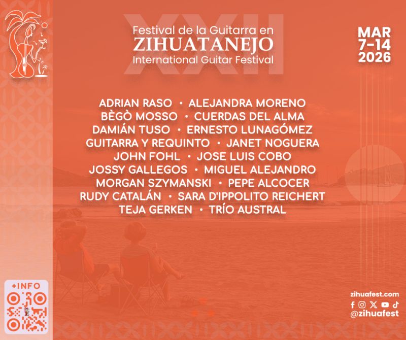 XXII Zihuatanejo International Guitar Festival 2026