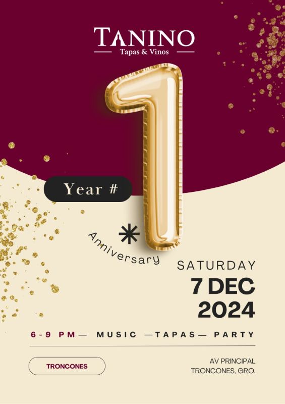1er Aniversario de Tanino Troncones