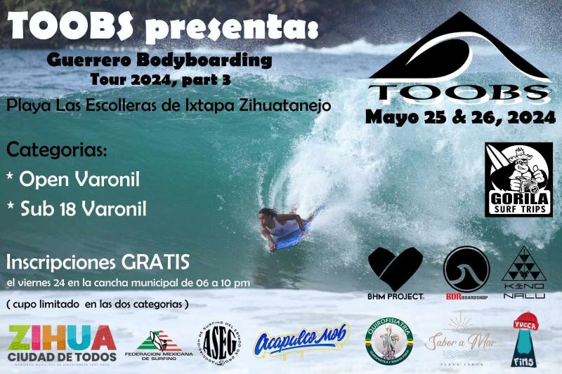 Guerrero Bodyboarding Tour 2024 (part 3)