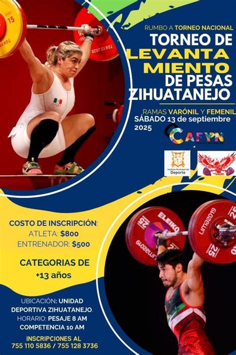 Torneo de Levantamiento de Pesas Zihuatanejo