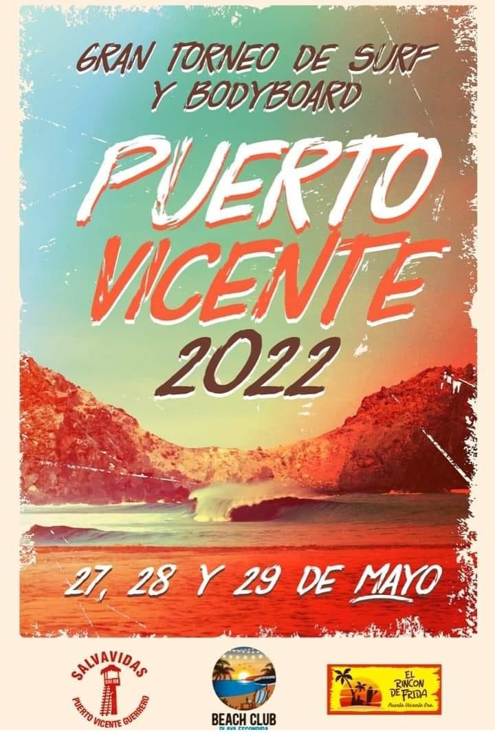 Torneo de Surf y Bodyboard Puerto Vicente Guerrero 2022