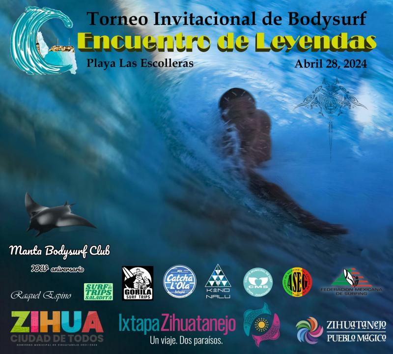 Torneo Invitacional de Bodysurf Encuentro de Leyendas