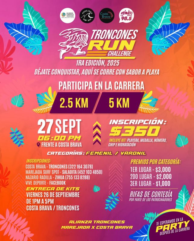 Troncones Run Challenge 2025