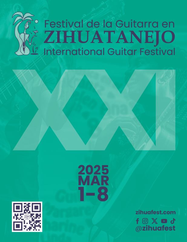 XXI Festival Internacional de la Guitarra Zihuatanejo 2025