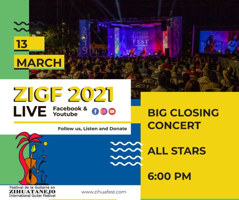 Zihuatanejo International Guitar Festival 2021 Closing Night Concert [retransmission]