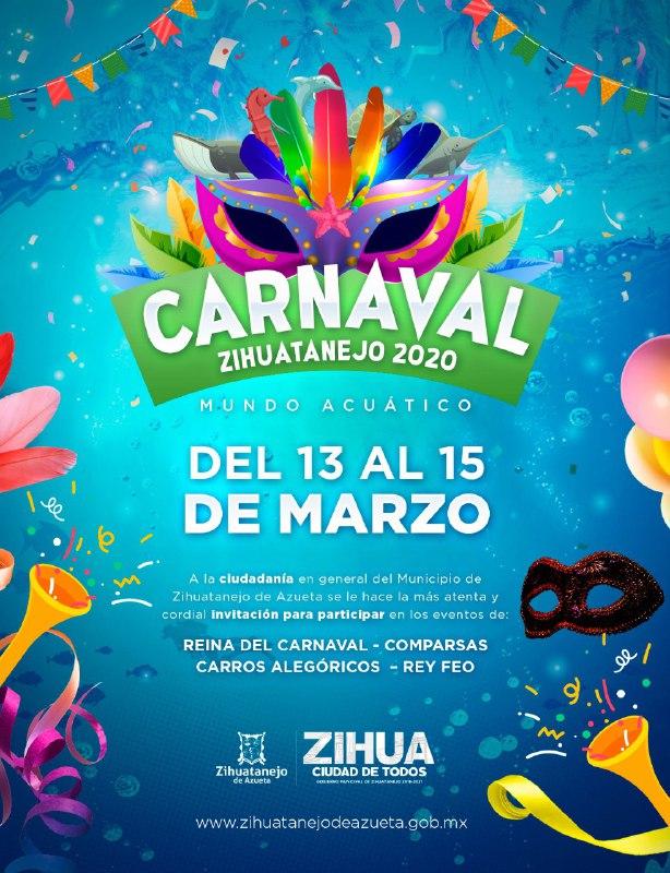 Carnaval Zihuatanejo 2020