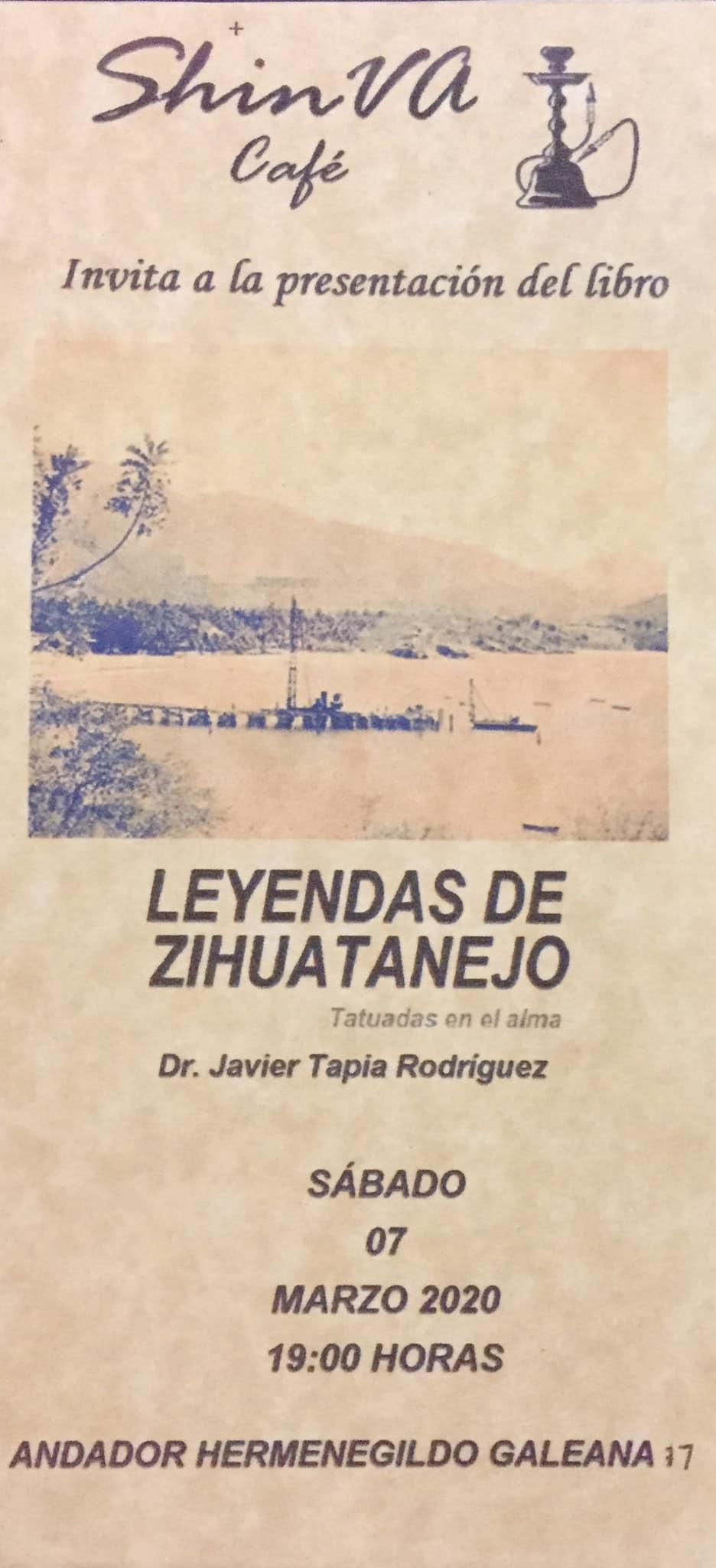 Presentación del libro Leyendas de Zihuatanejo
